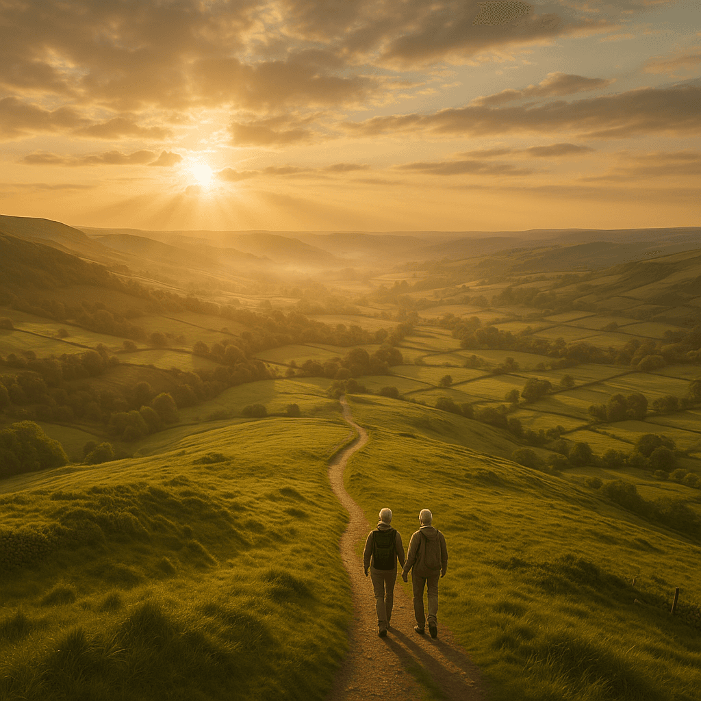 Couple enjoying life with better metabolic health